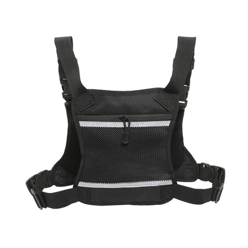 Running Gear Bag For Men - กระเป๋าคาดหน้าอกวิ่งน้ำหนักเบากระเป๋าใส่ทรวงอก Rigs สำหรับองค์กรเกียร์