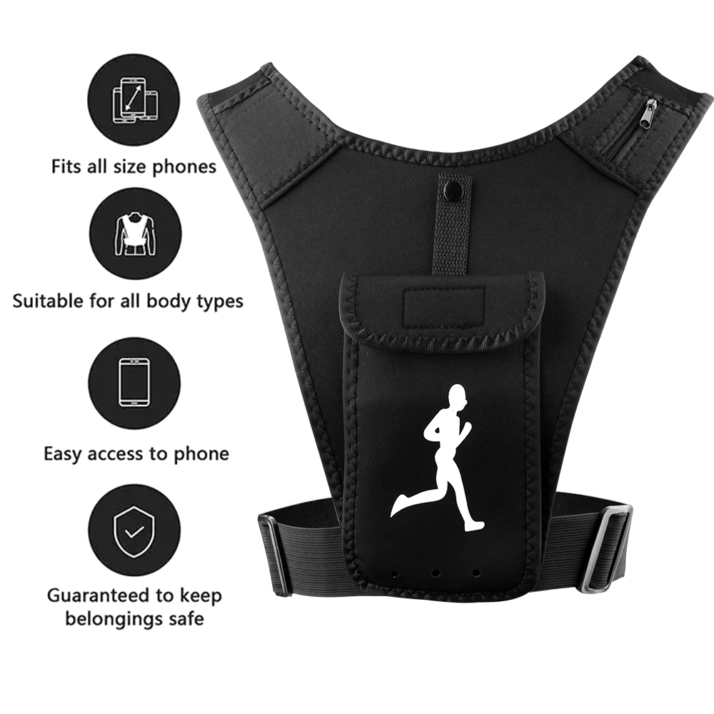 เสื้อกั๊กวิ่งแบบปรับได้พร้อมช่ - Running Gear Train บทวิจารณ์และราคา