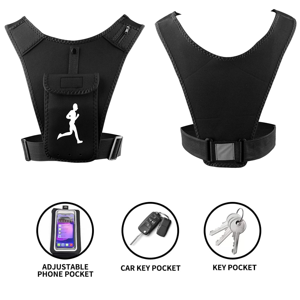 เสื้อกั๊กวิ่งแบบปรับได้พร้อมช่ - Running Gear Train บทวิจารณ์และราคา
