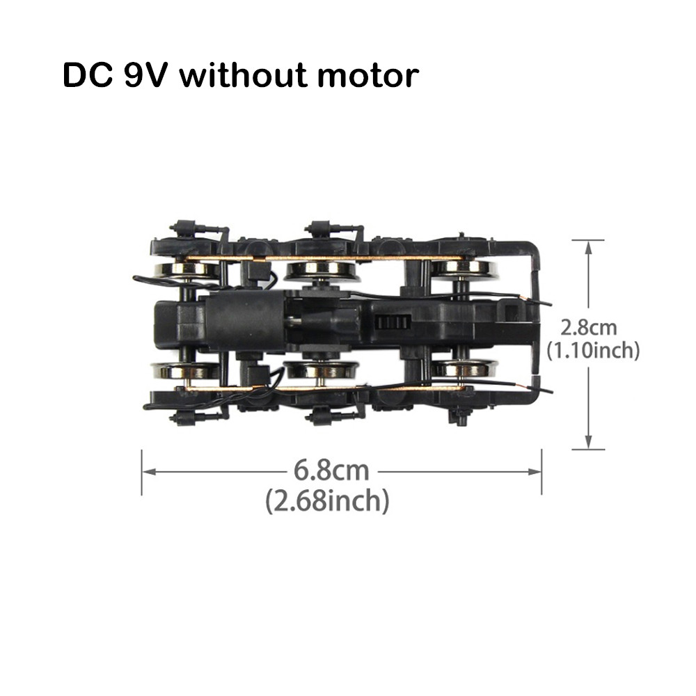 Ho Scale 1:87แชสซีรุ่น Bogie D - Running Gear Railway บทวิจารณ์และราคา
