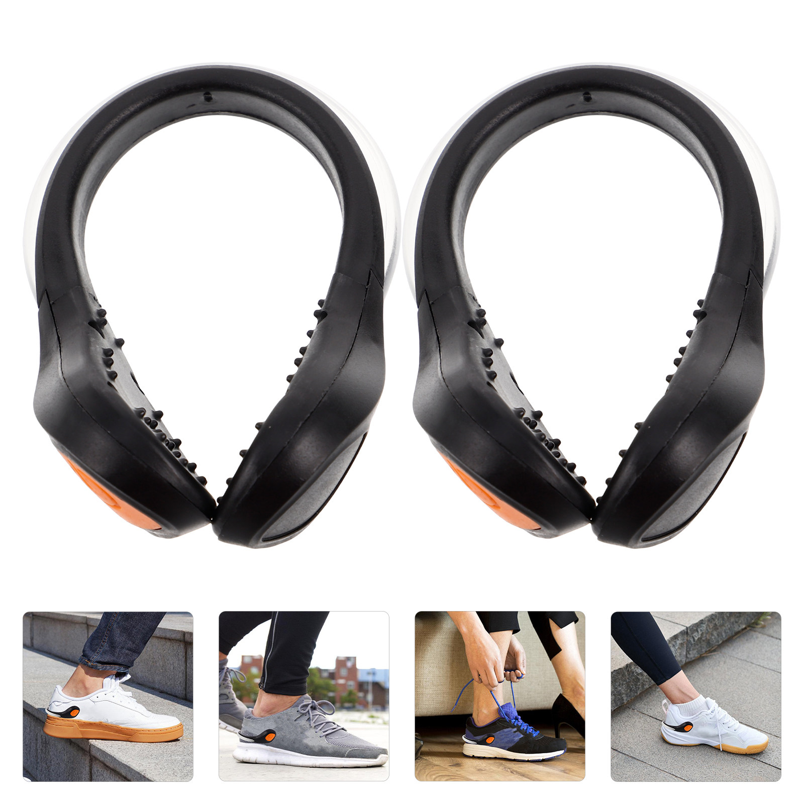 ไฟ LED ติดรองเท้า 2 ชิ้น อุปกร - Runners Gear บทวิจารณ์และราคา