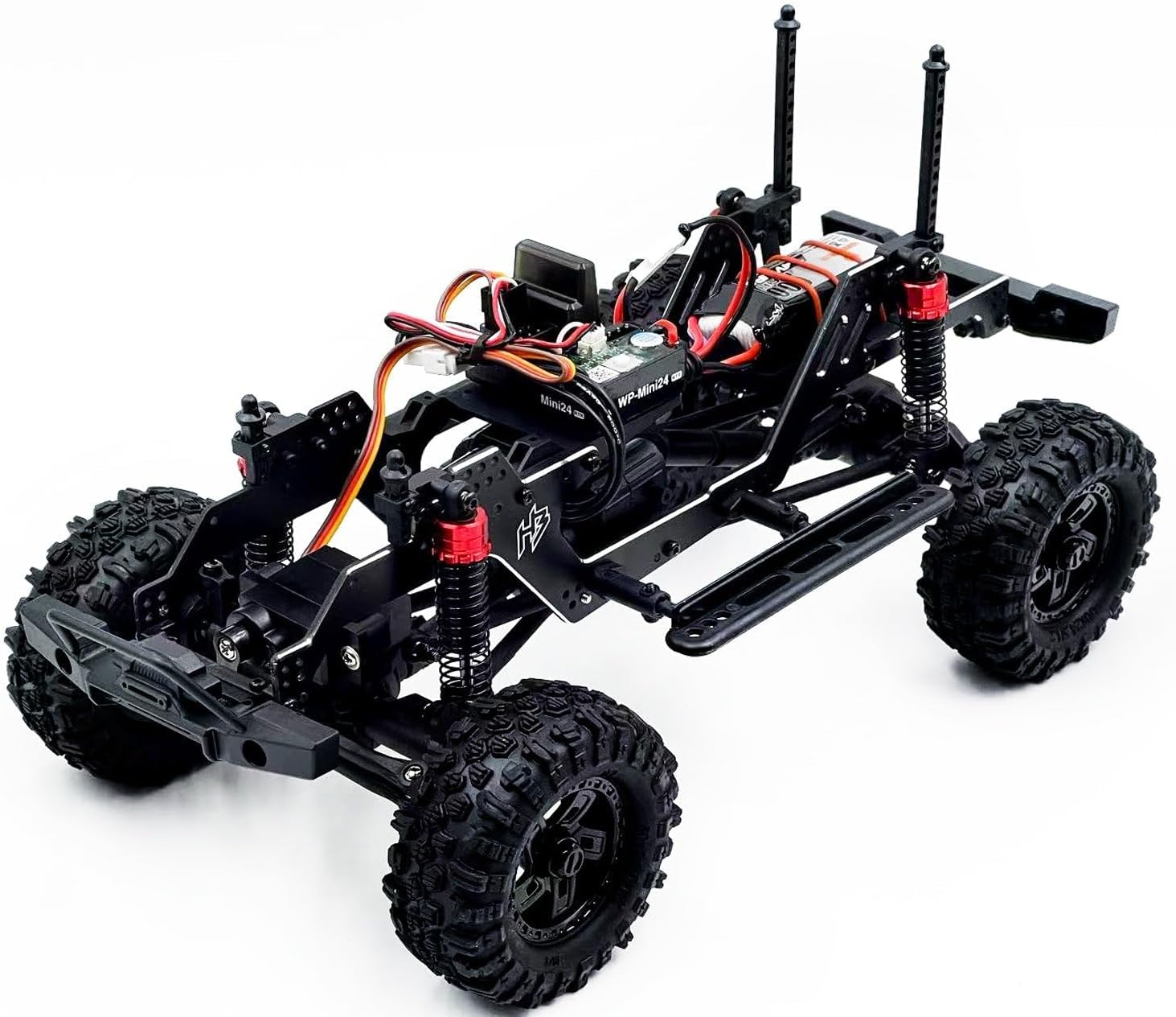 รถบรรทุก RC ขนาด 1/18 พร้อมมอเ - Running Gear Truck บทวิจารณ์และราคา