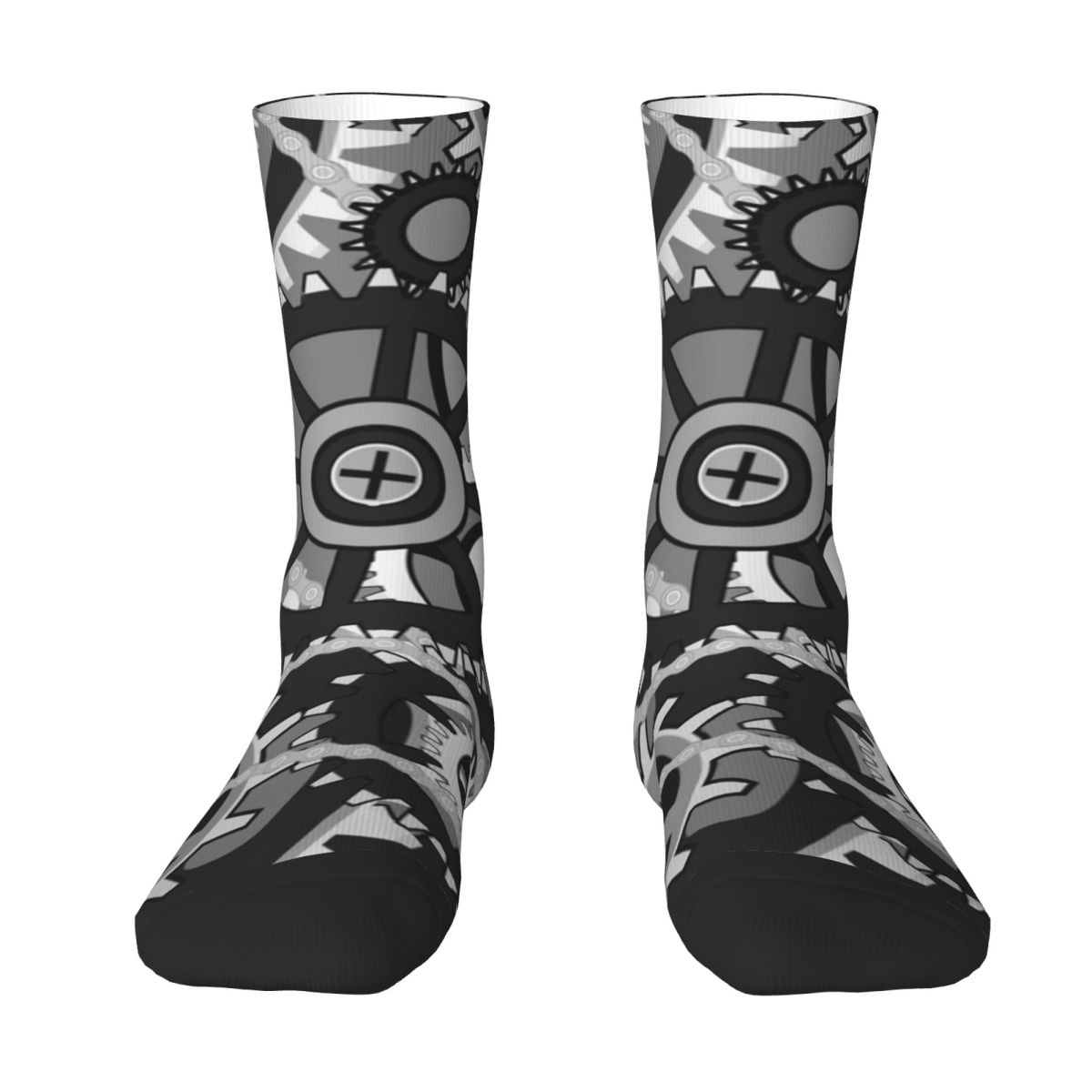ถุงเท้าลายเกียร์วินเทจลายล้อรถ - Running Gear Gifts บทวิจารณ์และราคา